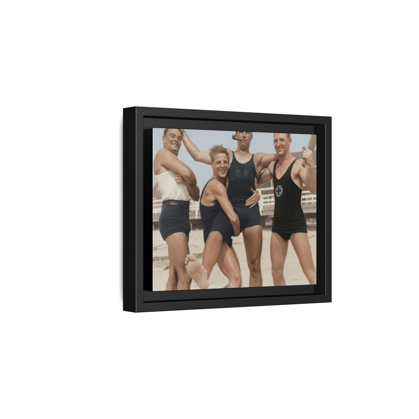 nager 028 | Framed Vintage Photo - Matte Canvas