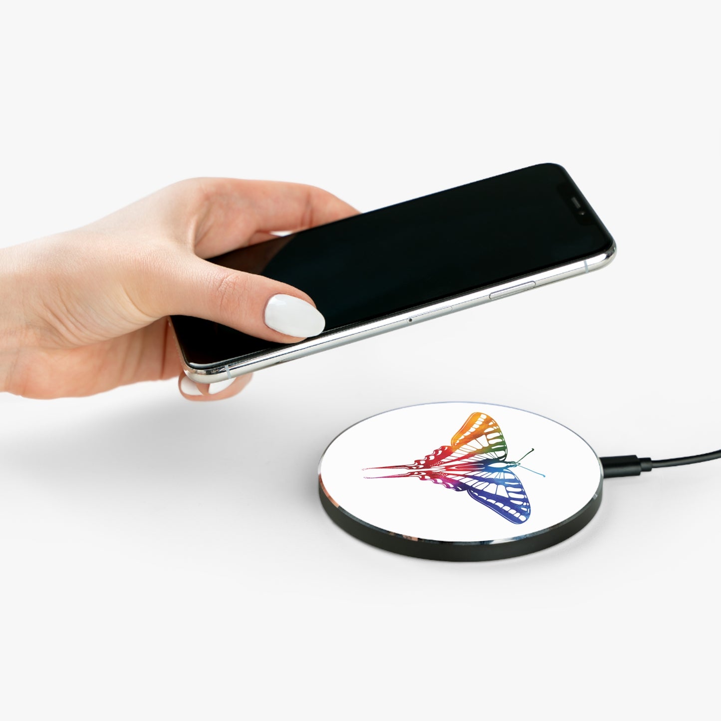 Pride Butterfly 002 | Wireless Charger