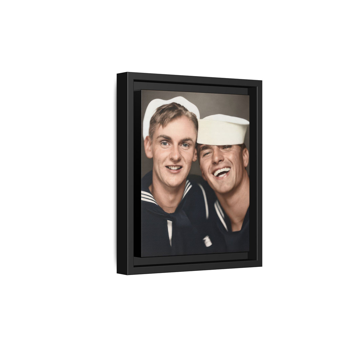 paire 154 | Framed Vintage Photo - Matte Canvas
