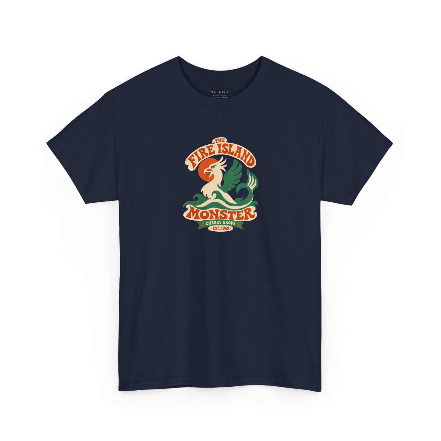 The Fire Island Monster Cherry Grove T-Shirt | Vintage Gay Bar History Tee