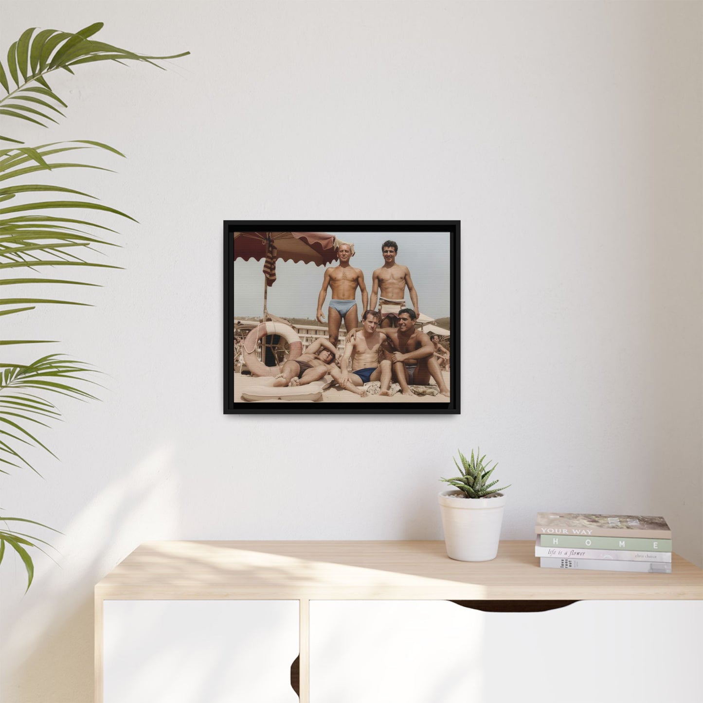 nager 033 | Framed Vintage Photo - Matte Canvas