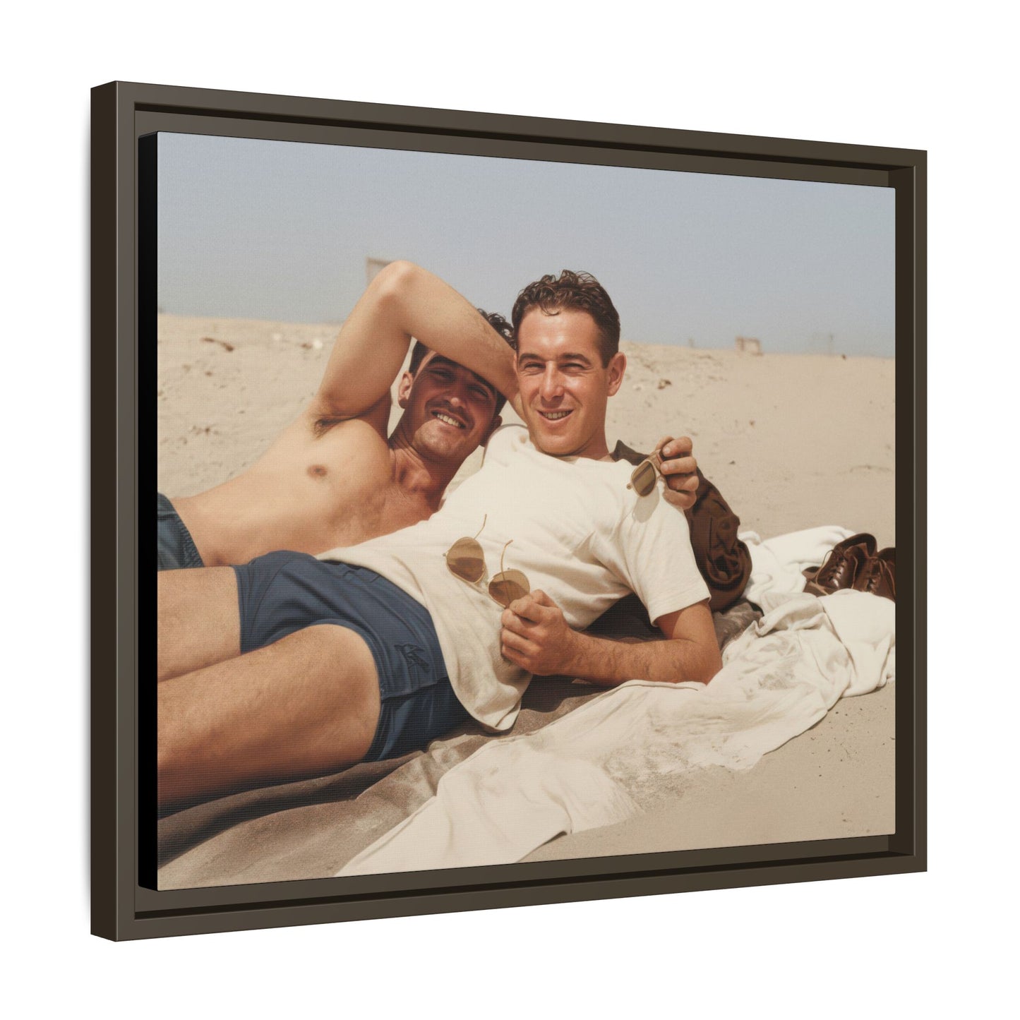 nager 020 | Framed Vintage Photo - Matte Canvas