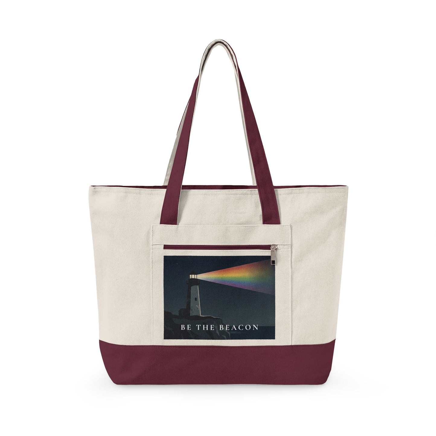 Walt & Pete Be The Beacon hope inclusion tote 
