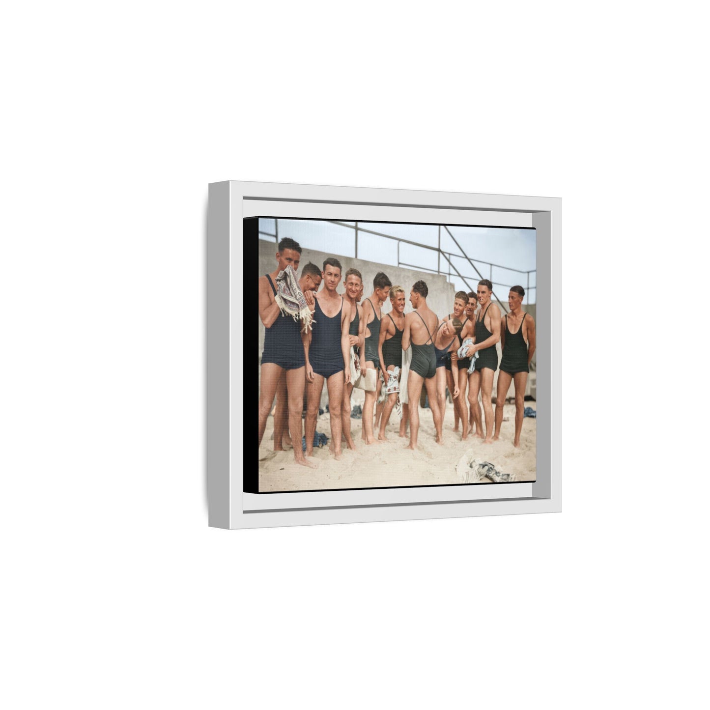 nager 007 | Framed Vintage Photo - Matte Canvas