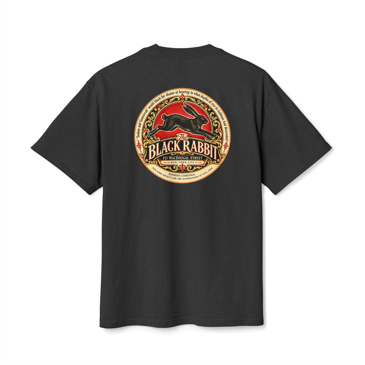 The Black Rabbit 1890s | Historic NYC Gay Bar Heritage T-Shirt