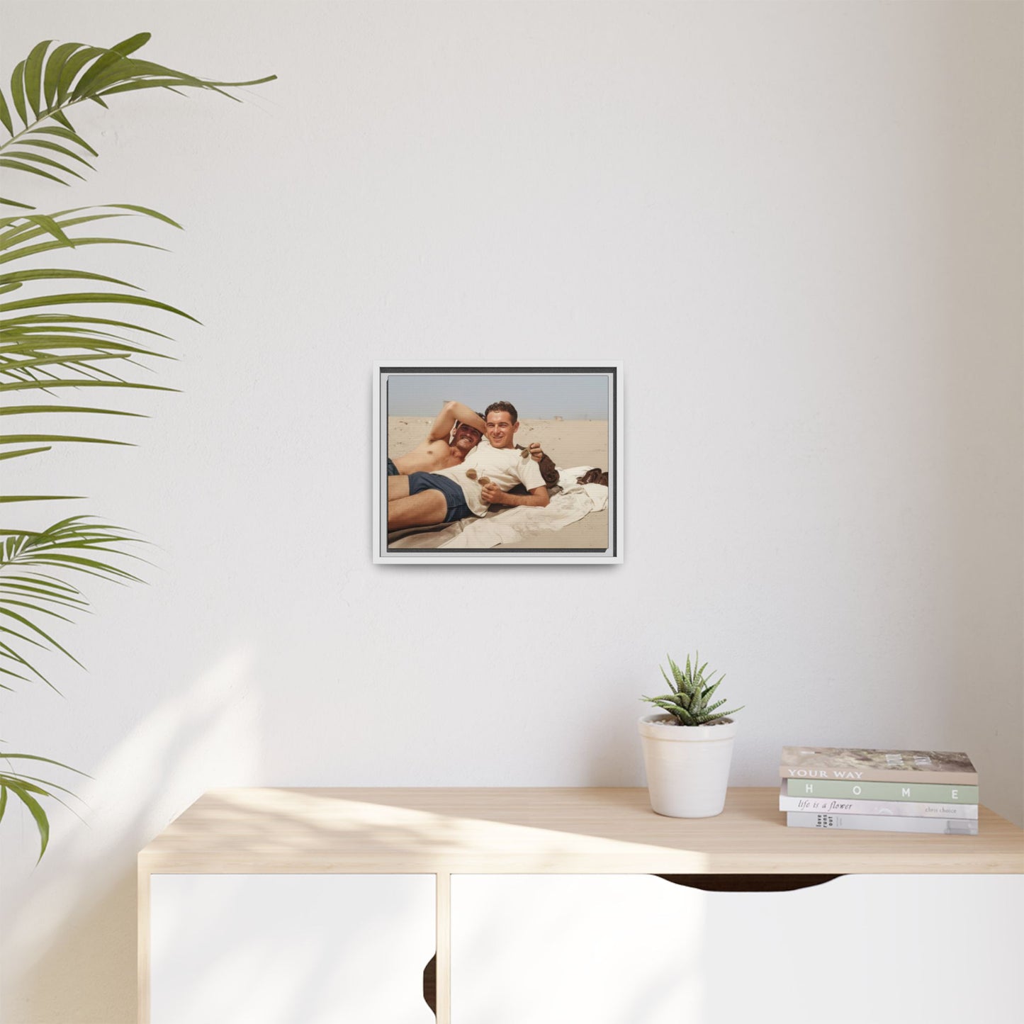 nager 020 | Framed Vintage Photo - Matte Canvas