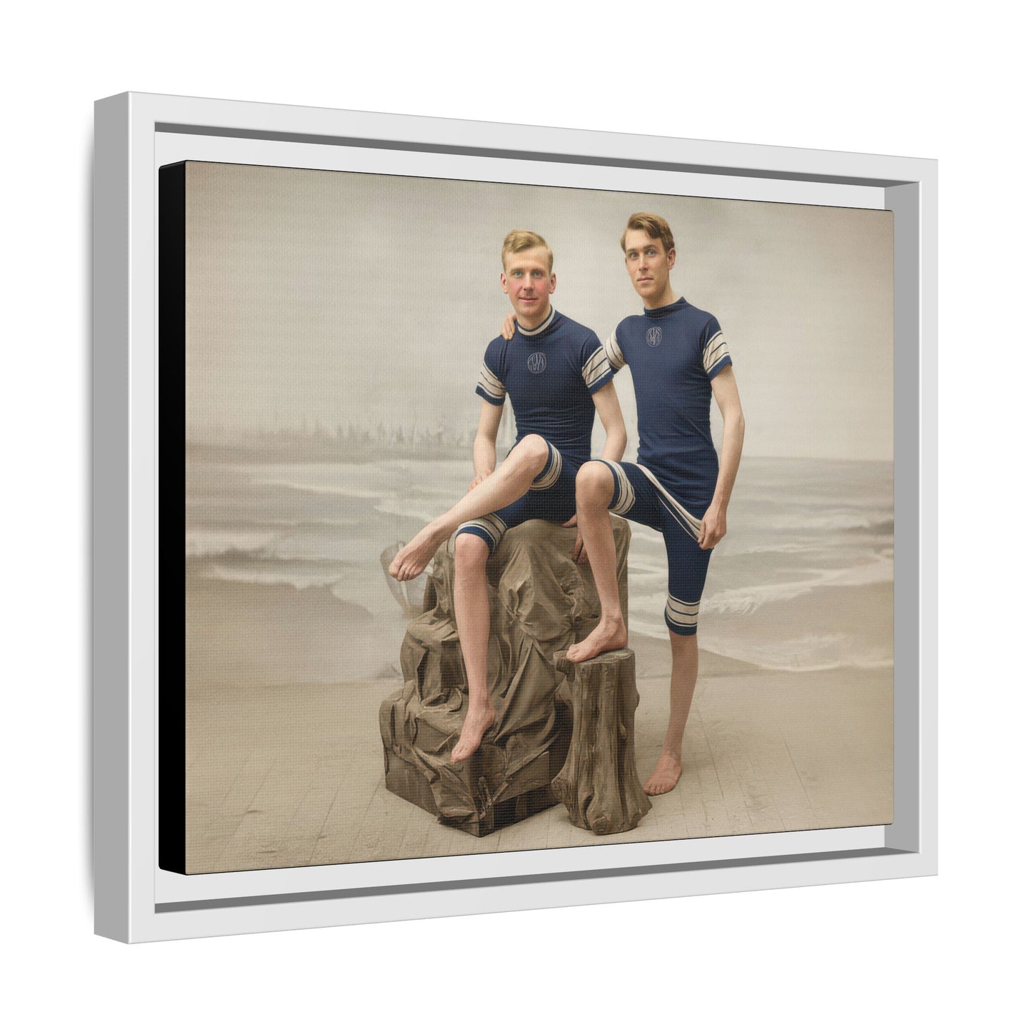 nager 036 | Framed Vintage Photo - Matte Canvas