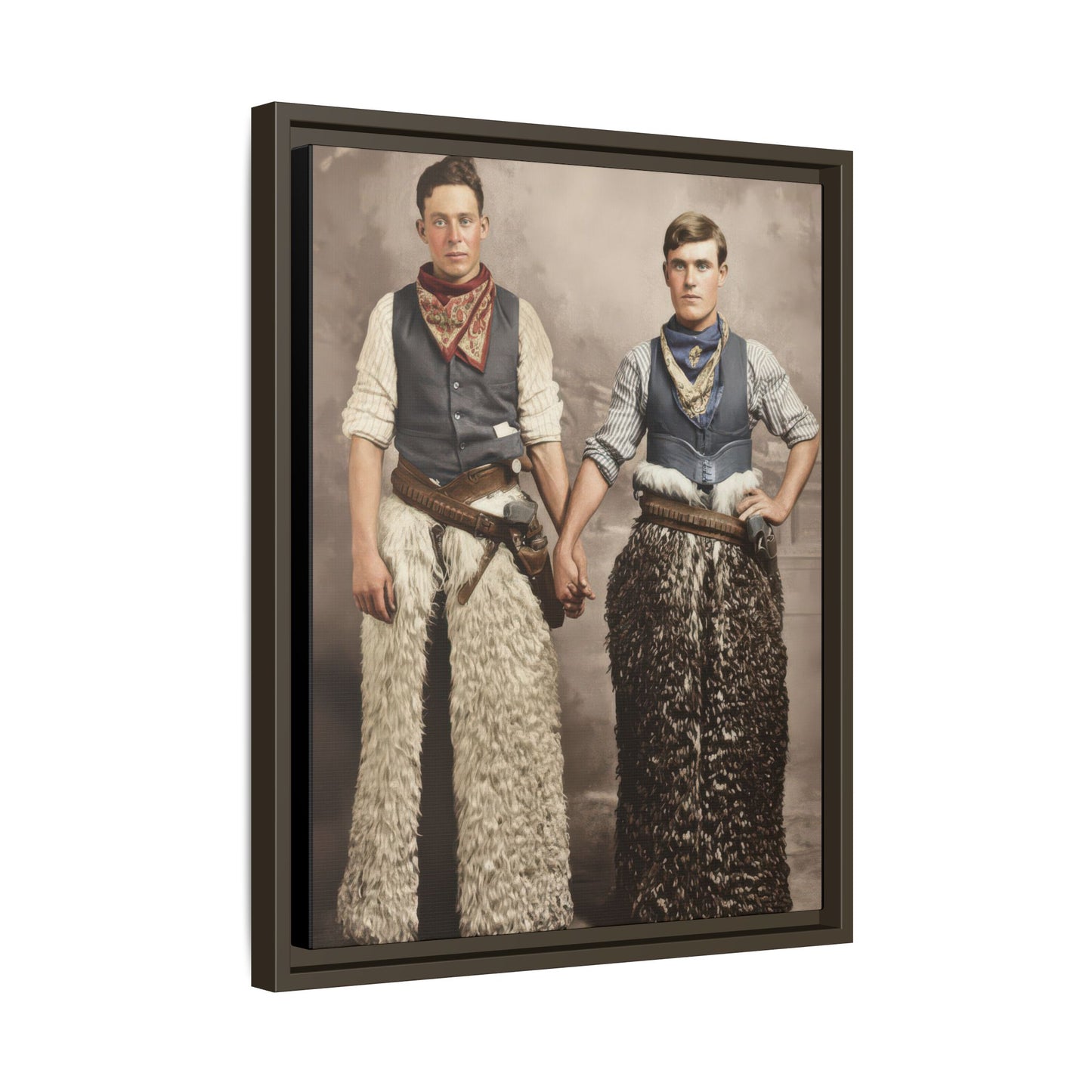paire 126 | Framed Vintage Photo - Matte Canvas