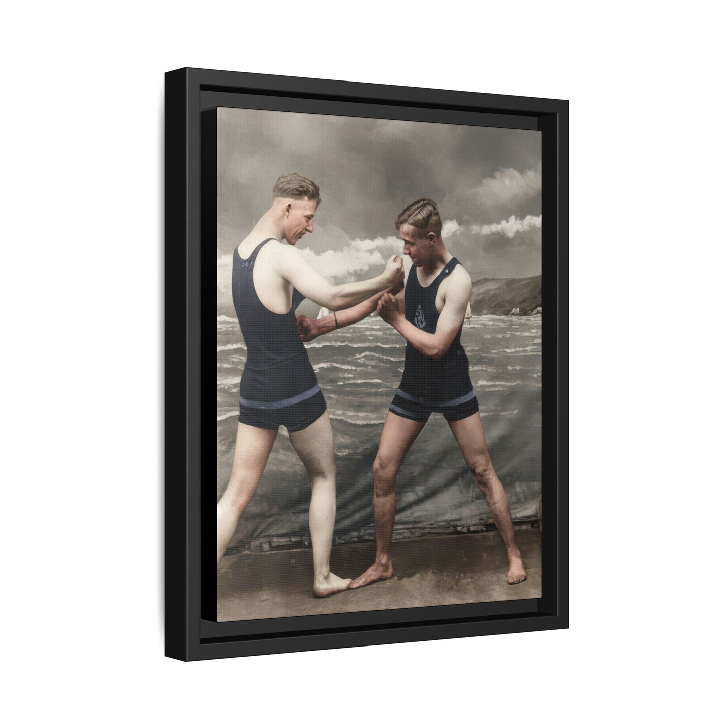 nager 048 | Framed Vintage Photo - Matte Canvas