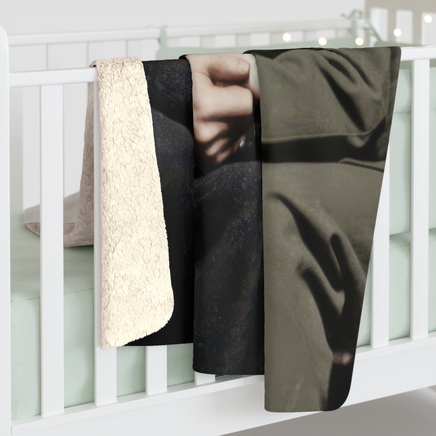 Heirloom Sherpa Blanket – paire 087 Premium fleece throw · 50x60, 60x80