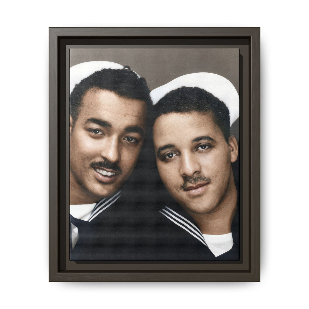 paire 157 | Framed Vintage Photo - Matte Canvas