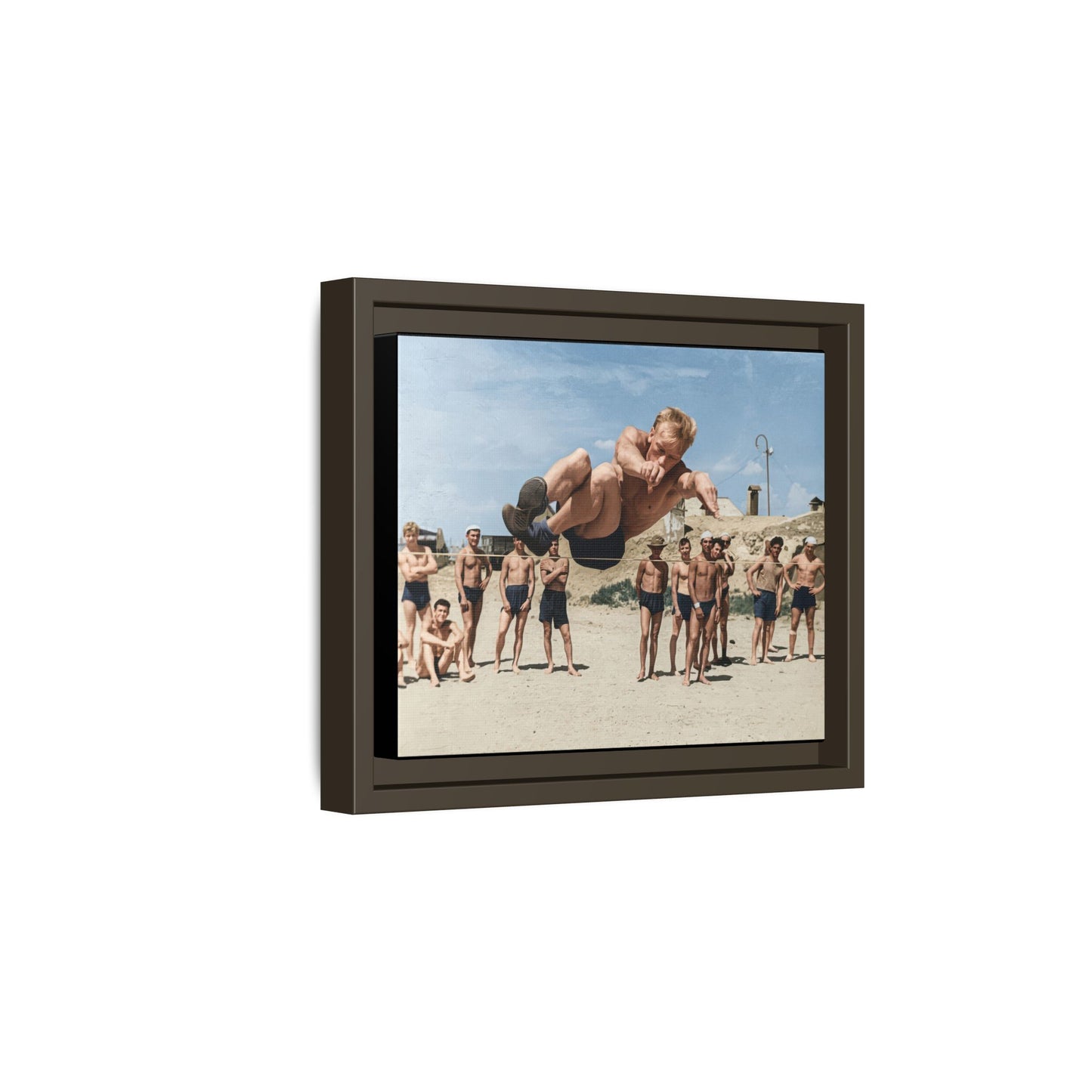 nager 039 | Framed Vintage Photo - Matte Canvas
