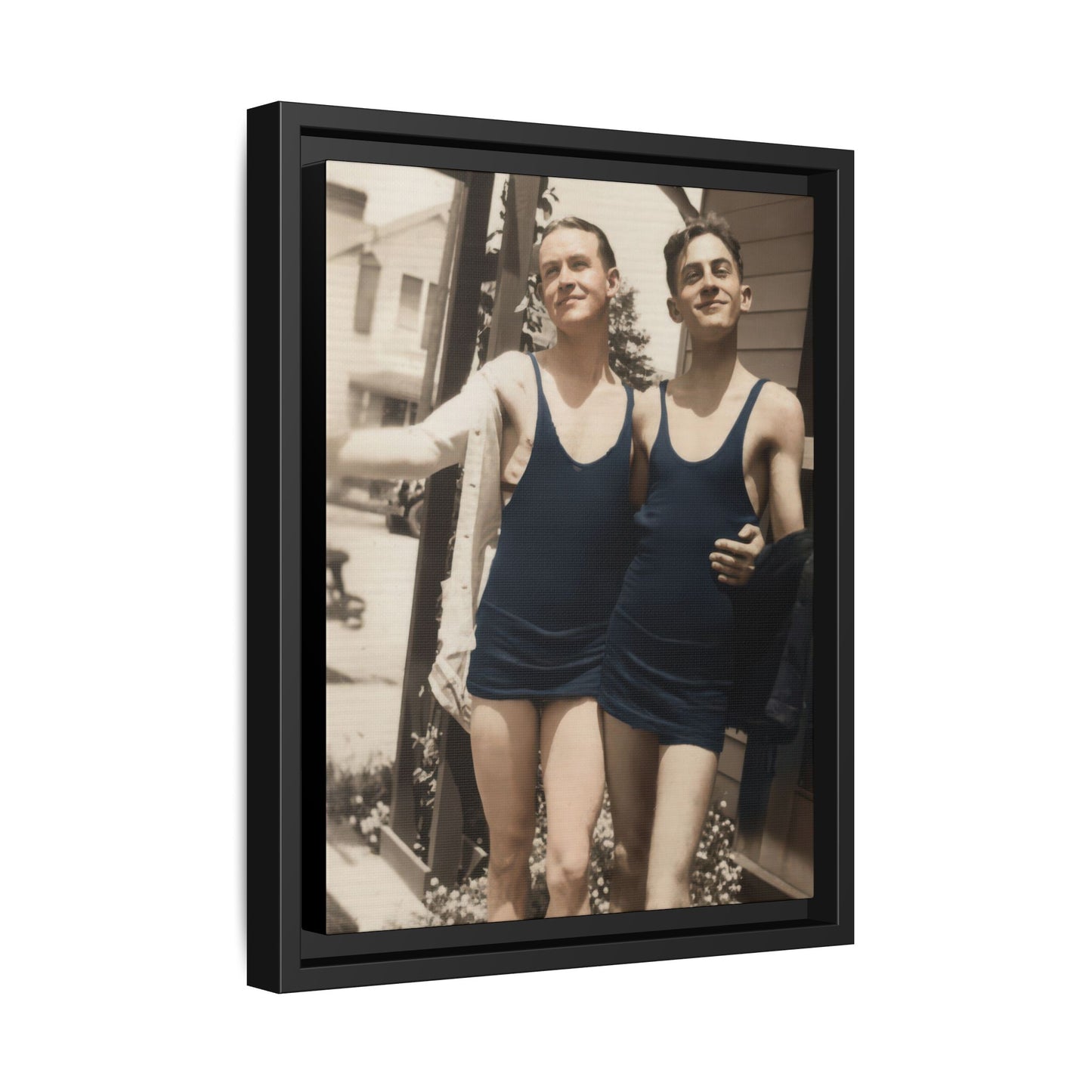 nager 024 | Framed Vintage Photo - Matte Canvas