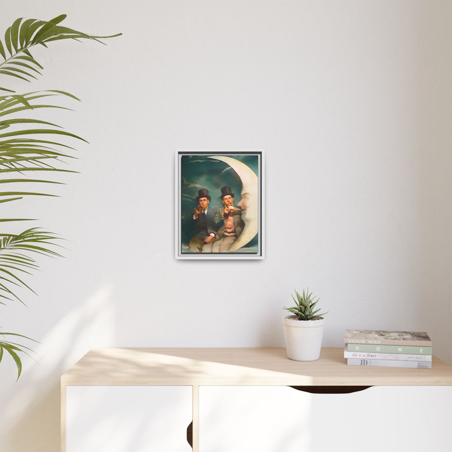 paire 043 | Framed Vintage Photo - Matte Canvas