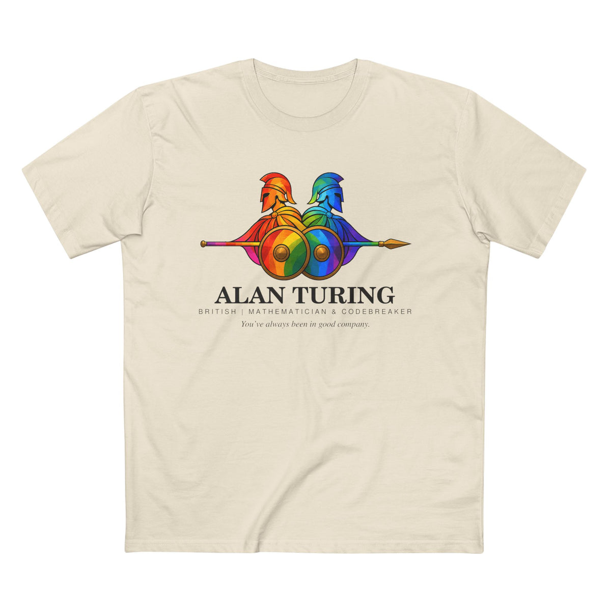 Alan Turing | British Mathematician & Codebreaker | LGBTQ+ History T-Shirt
