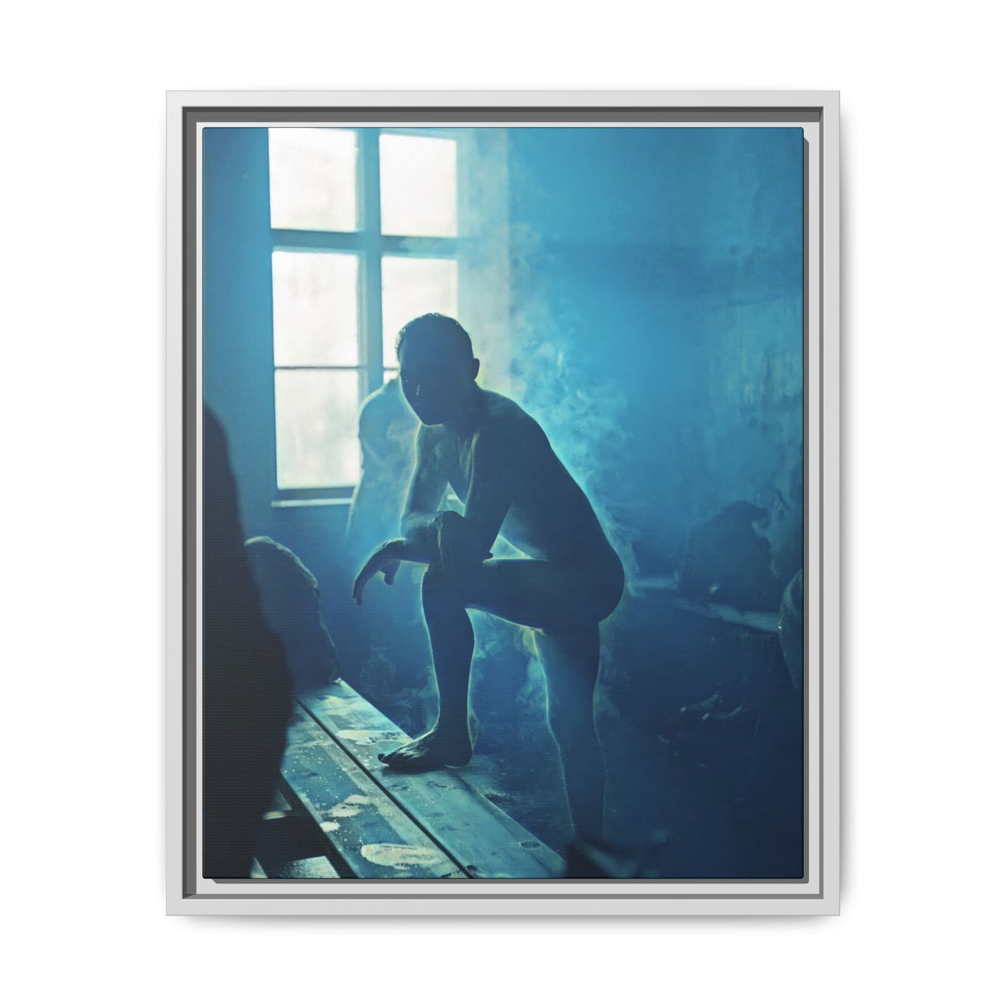 celibataire 044 | Framed Vintage Photo - Matte Canvas