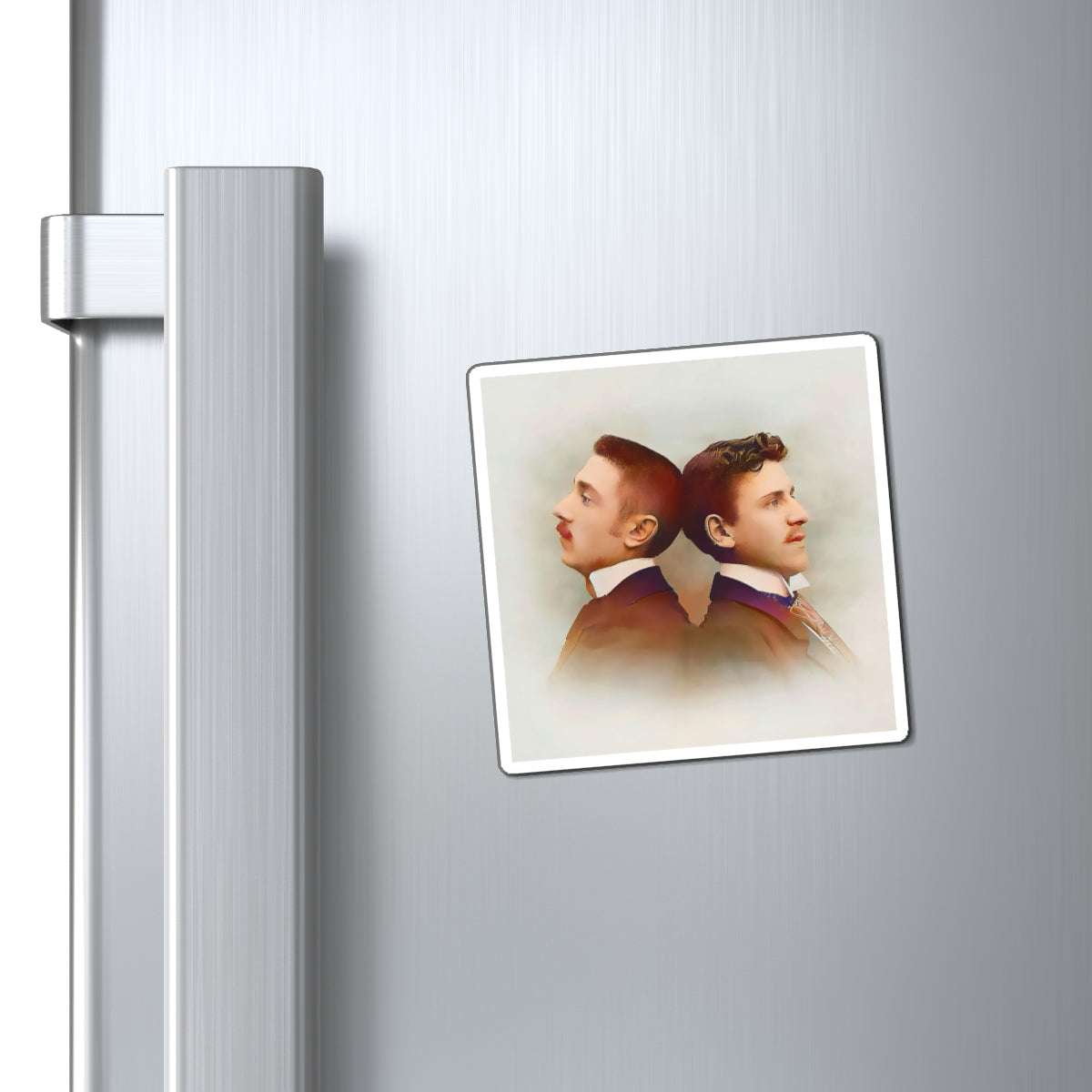 paire 030 | Magnets Vintage Jewish Gay Couple Photo Husband Gift Queer LGBTQ Present Boyfriend