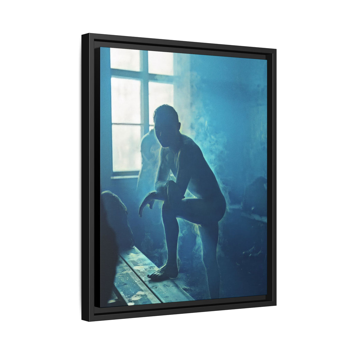 celibataire 044 | Framed Vintage Photo - Matte Canvas