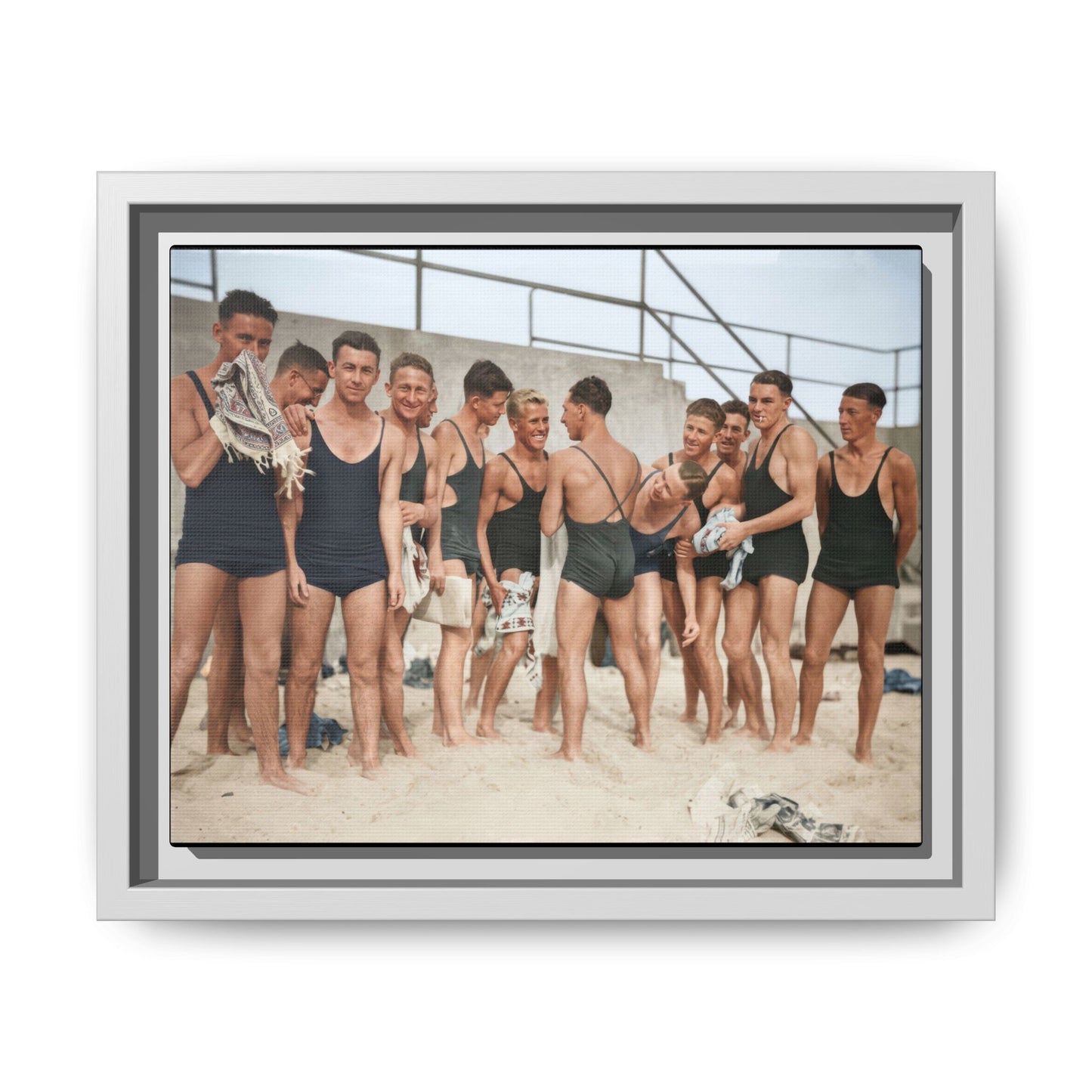 nager 007 | Framed Vintage Photo - Matte Canvas