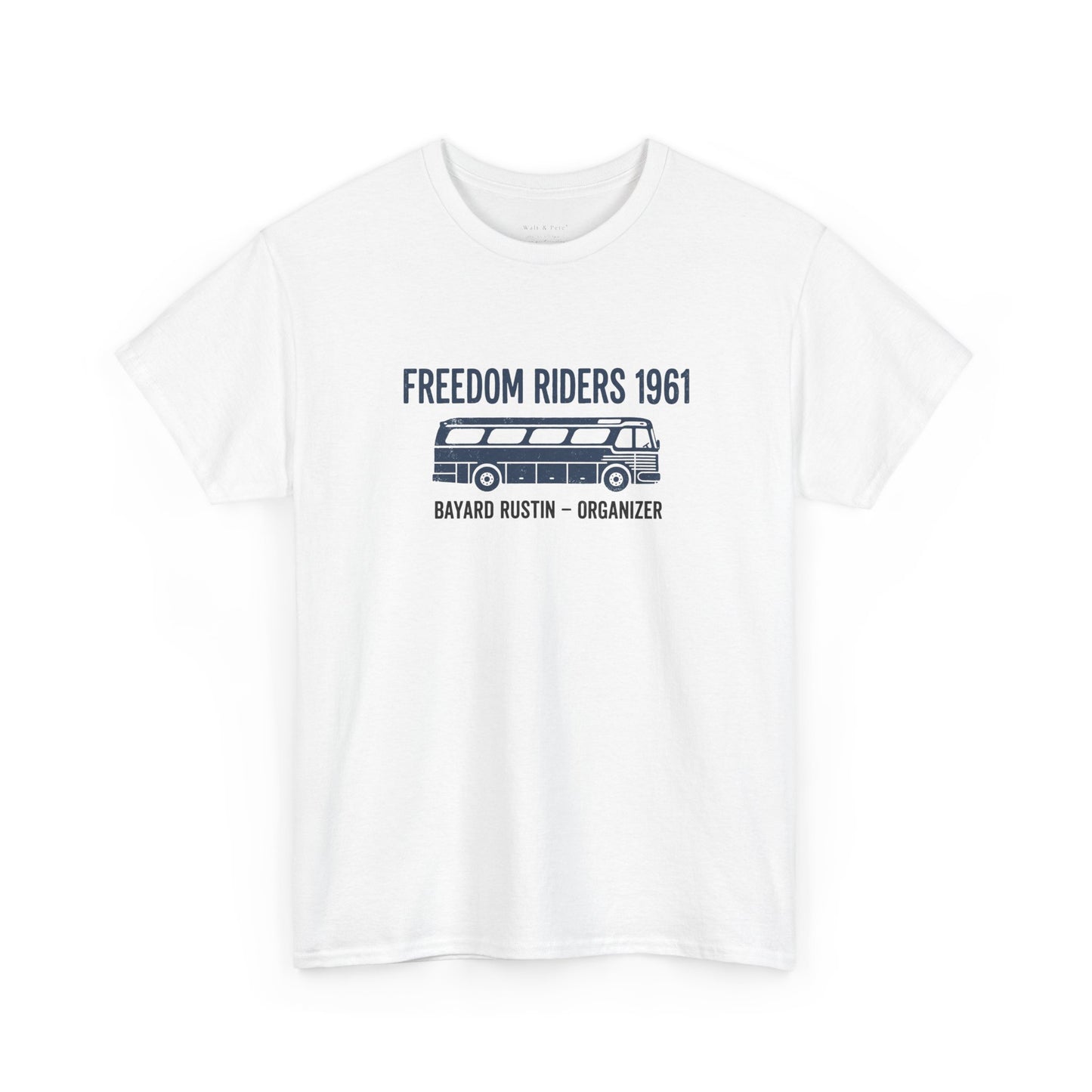 Freedom Riders 1961 T-Shirt | Bayard Rustin Organizer Tee