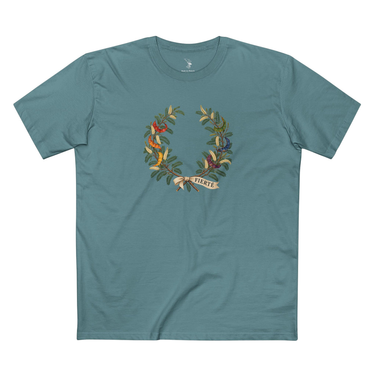 Nigerien Faidherbia Fierté Pride Laurel Wreath T-Shirt — Sustaining Hope