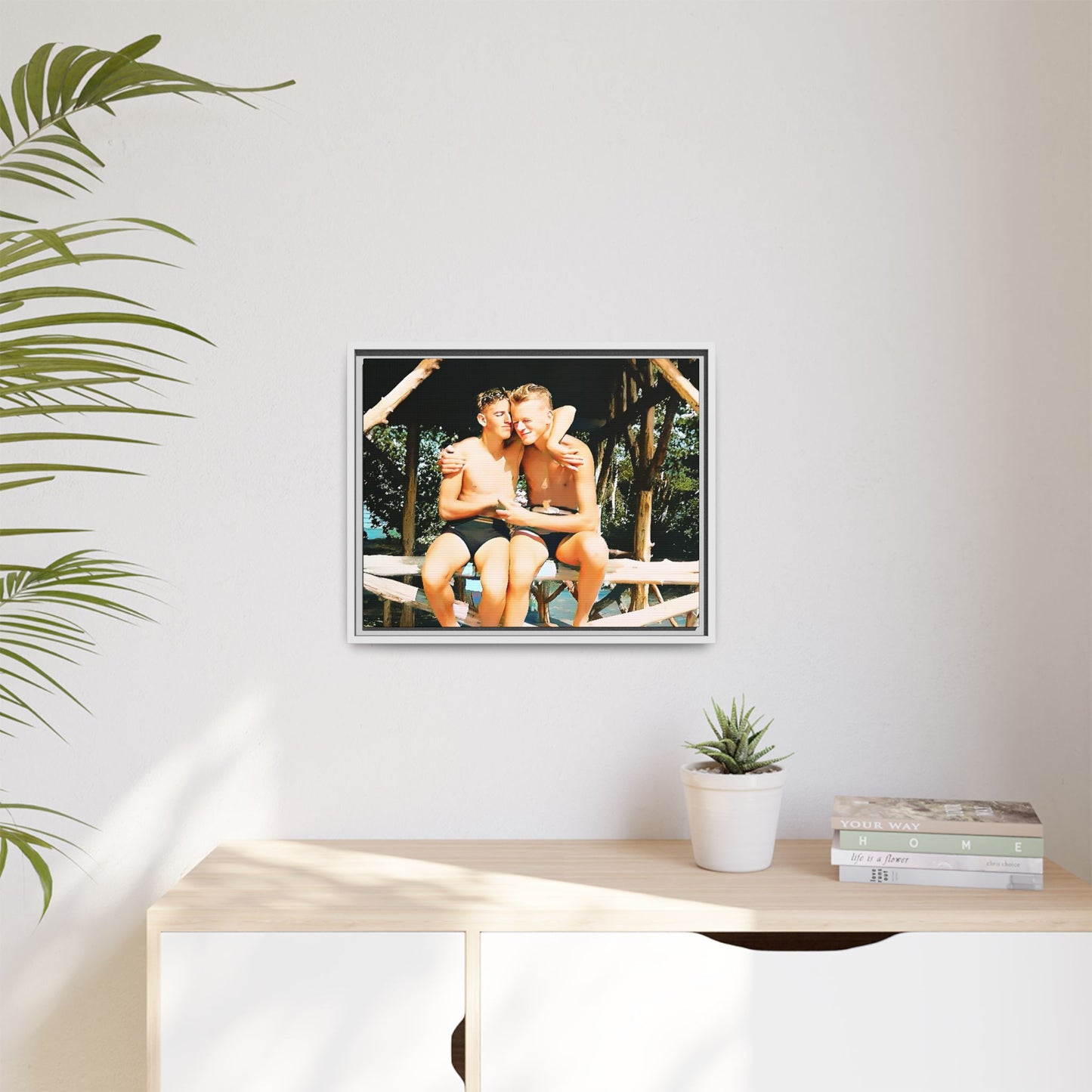 nager 011 | Framed Vintage Photo - Matte Canvas