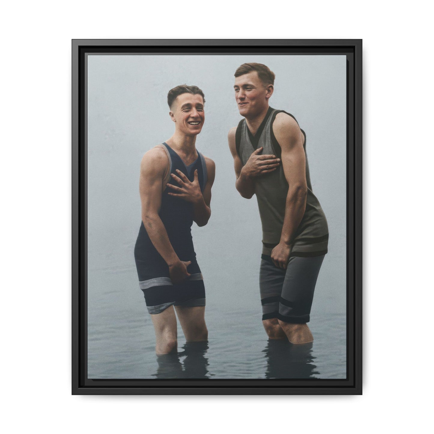 nager 043 | Framed Vintage Photo - Matte Canvas