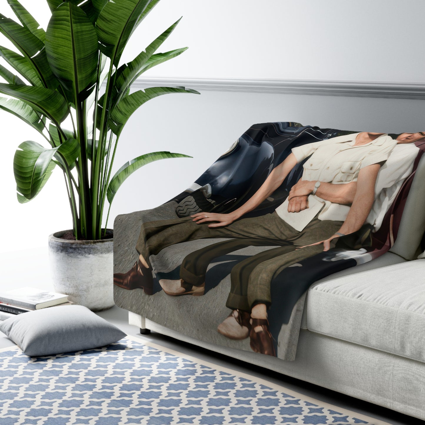 Heirloom Sherpa Blanket – paire 145 Premium fleece throw · 50x60, 60x80