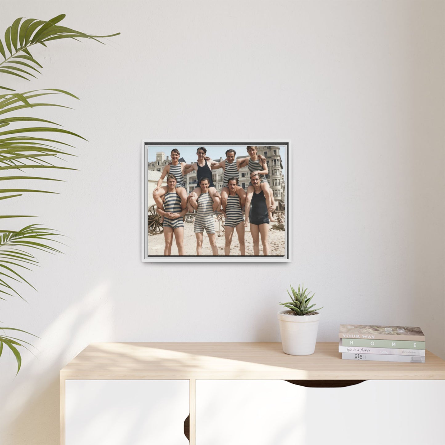 nager 021 | Framed Vintage Photo - Matte Canvas