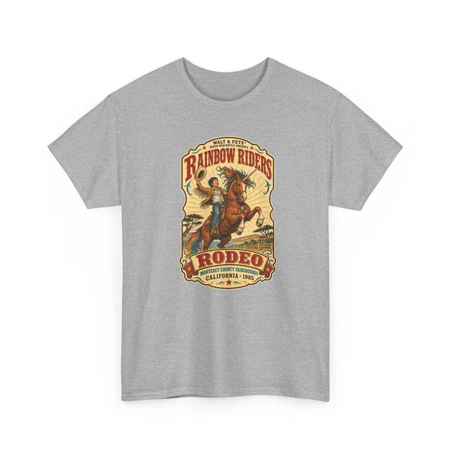 Copy of Rainbow Riders Rodeo Arizona 1972 Pride T-Shirt | Queer Cowgirl Tee