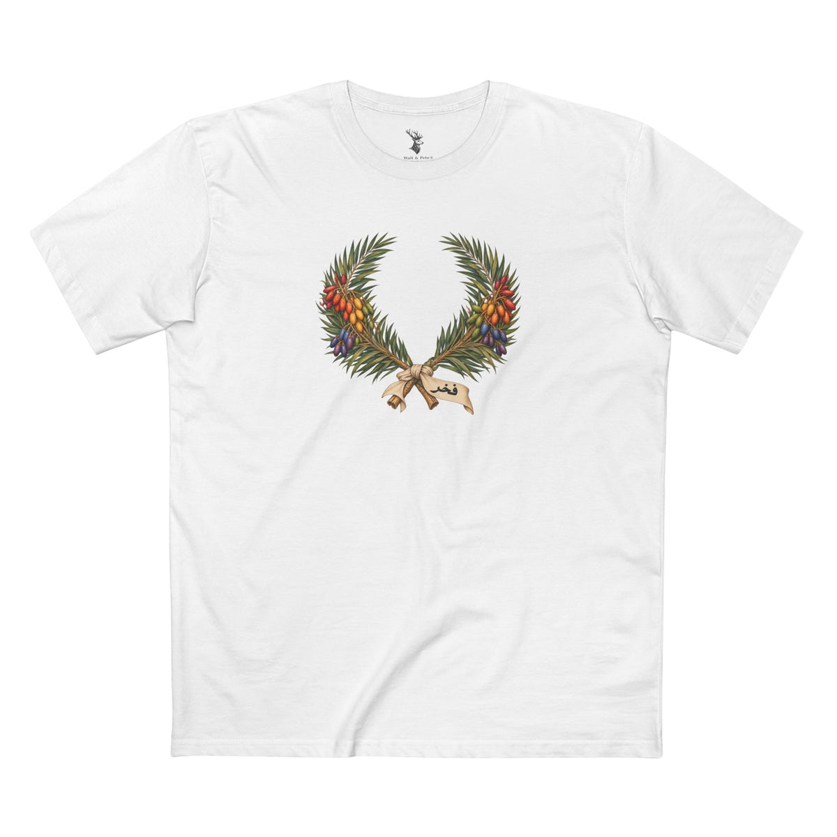 Iraqi Date Palm Fakhr Pride  Laurel Wreath T-Shirt — Continuity