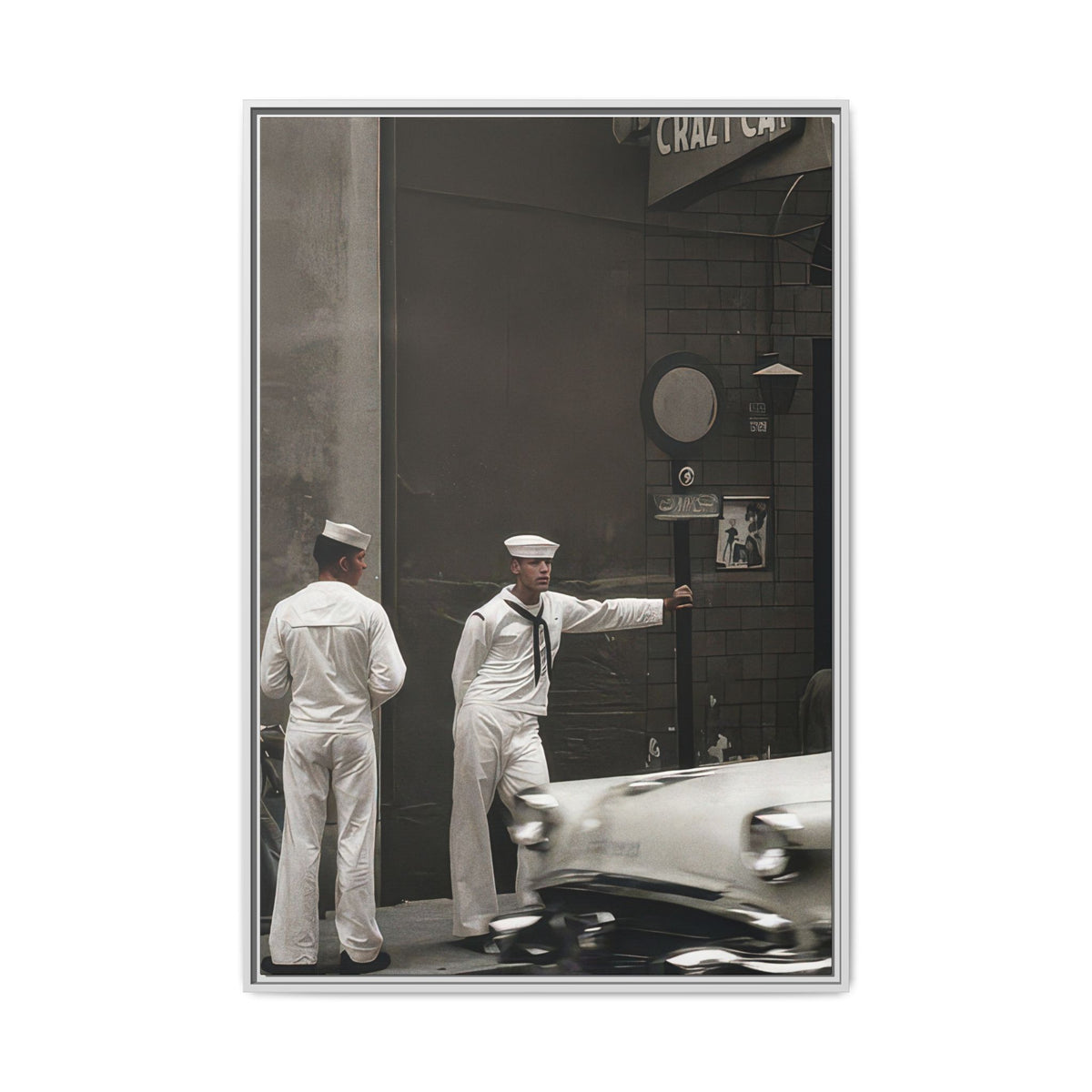 paire 151 | Framed Vintage Photo - Matte Canvas