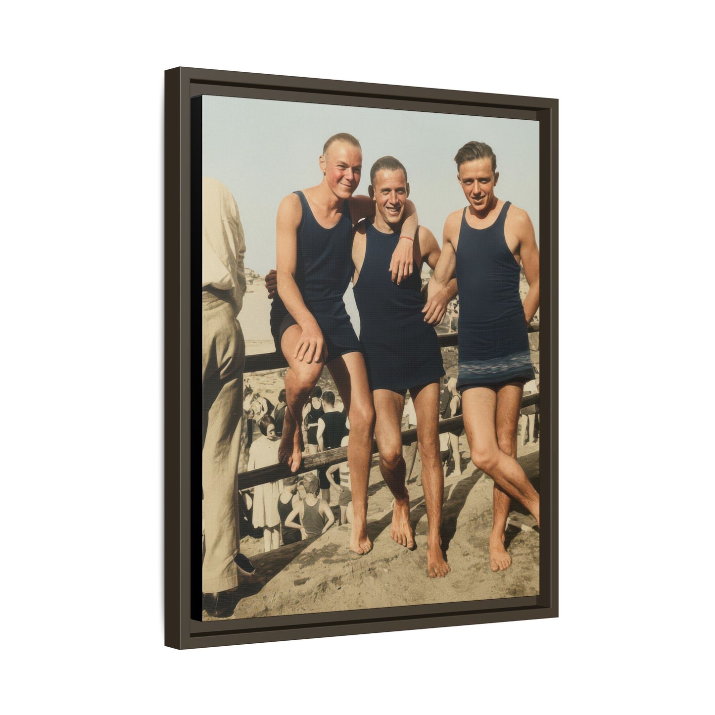 nager 044 | Framed Vintage Photo - Matte Canvas