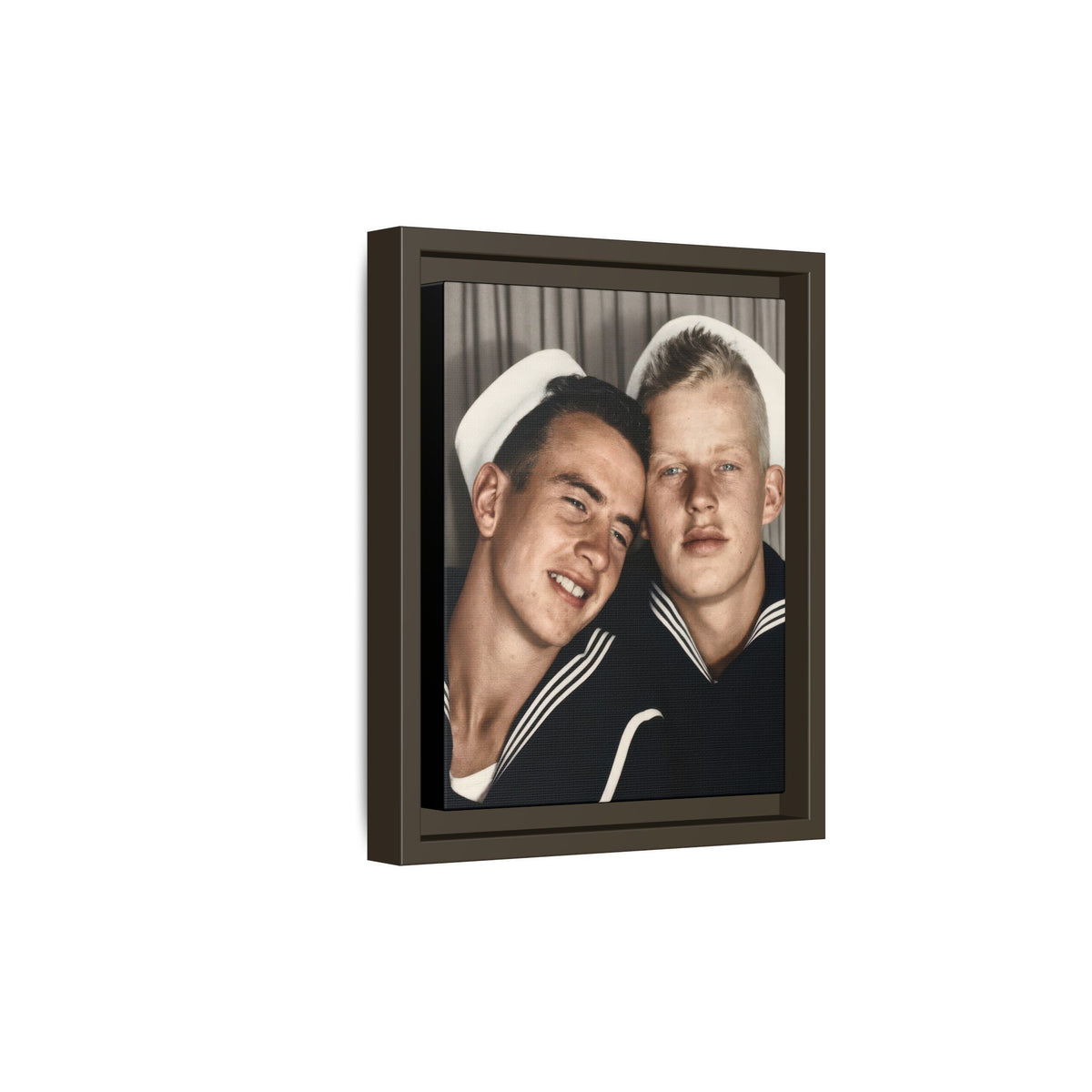 paire 158 | Framed Vintage Photo - Matte Canvas
