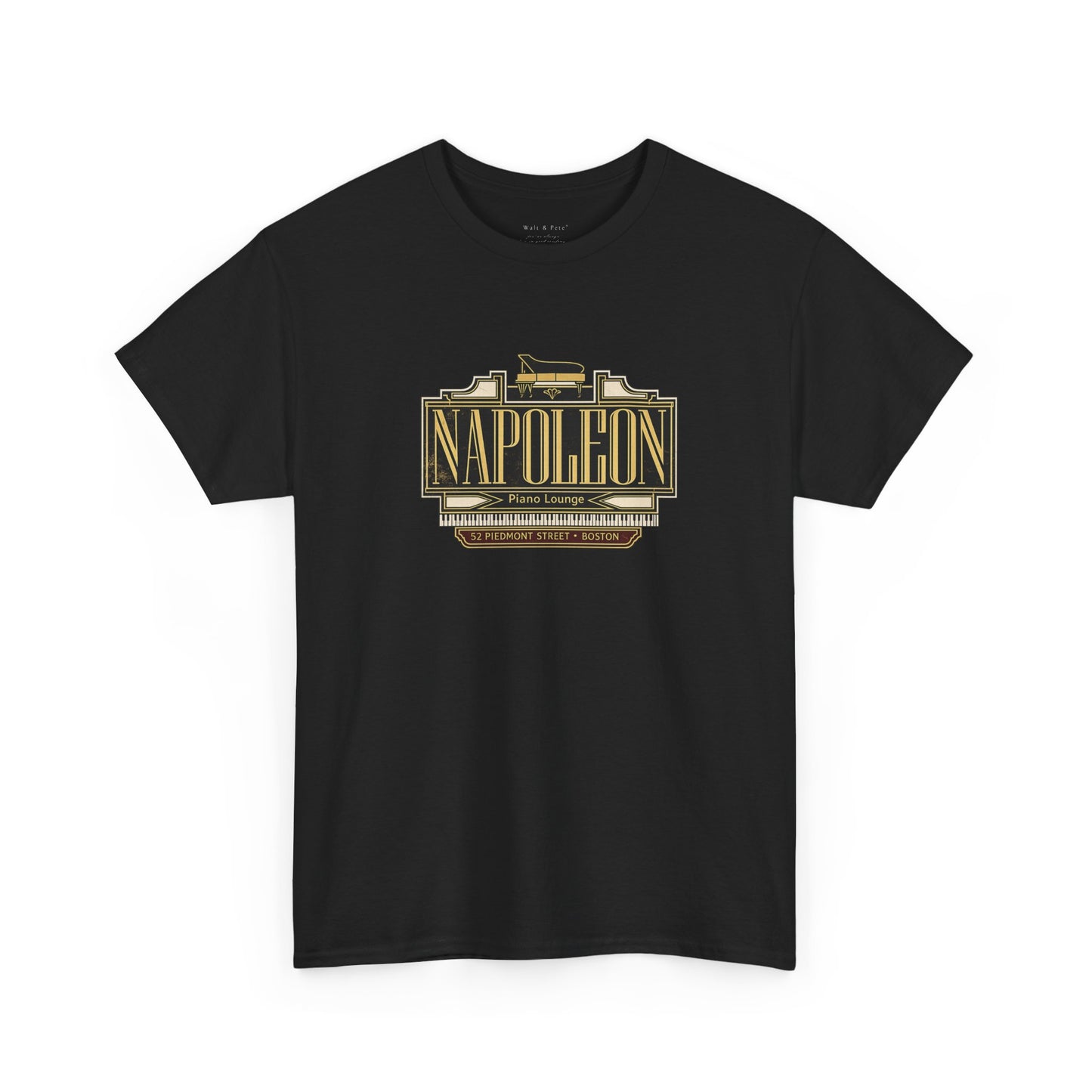Napoleon Piano Lounge | Historic Boston Gay Bar Art Deco T-Shirt