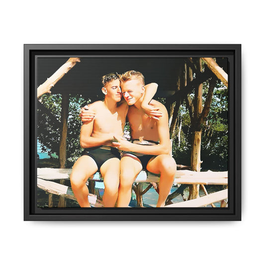 nager 011 | Framed Vintage Photo - Matte Canvas