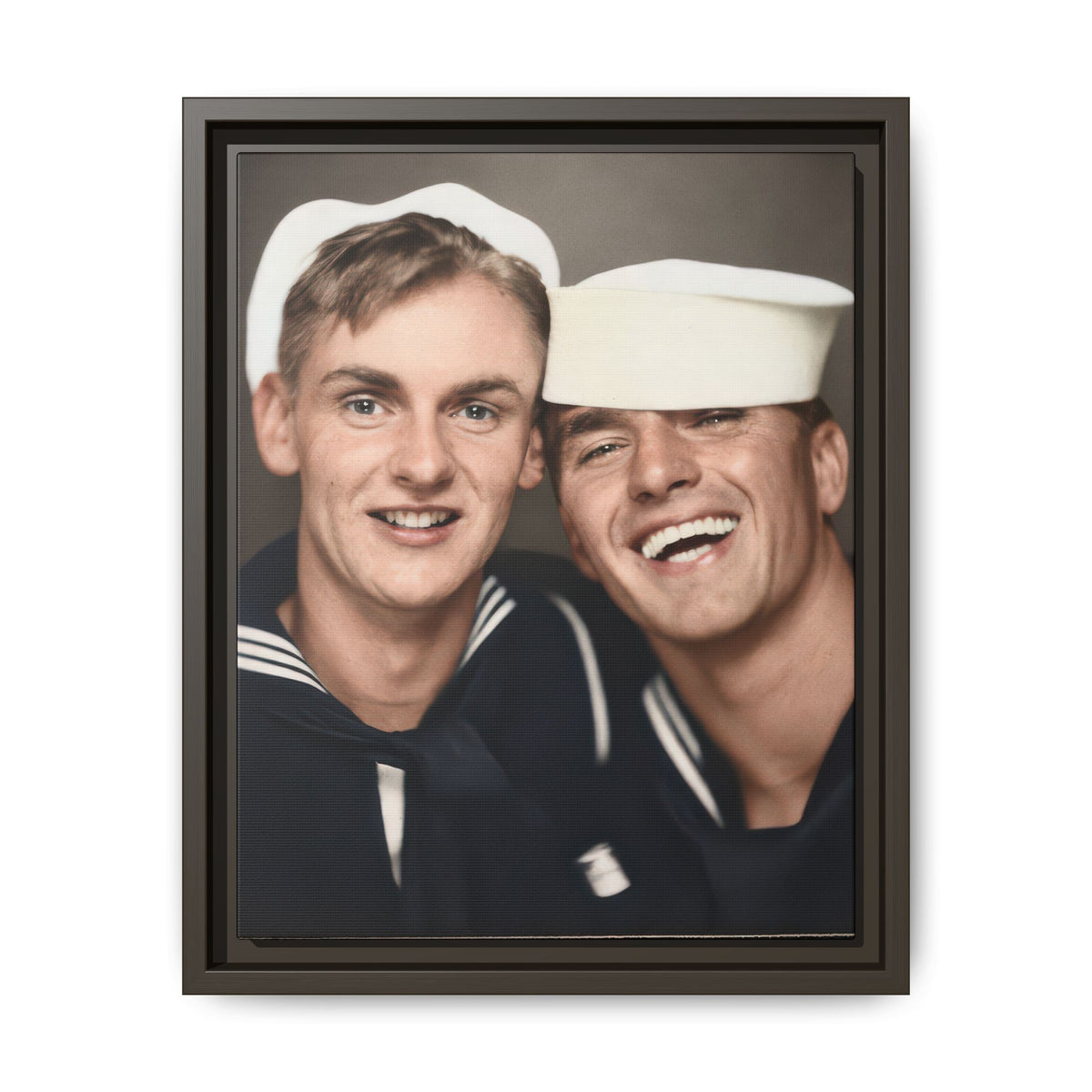 paire 154 | Framed Vintage Photo - Matte Canvas