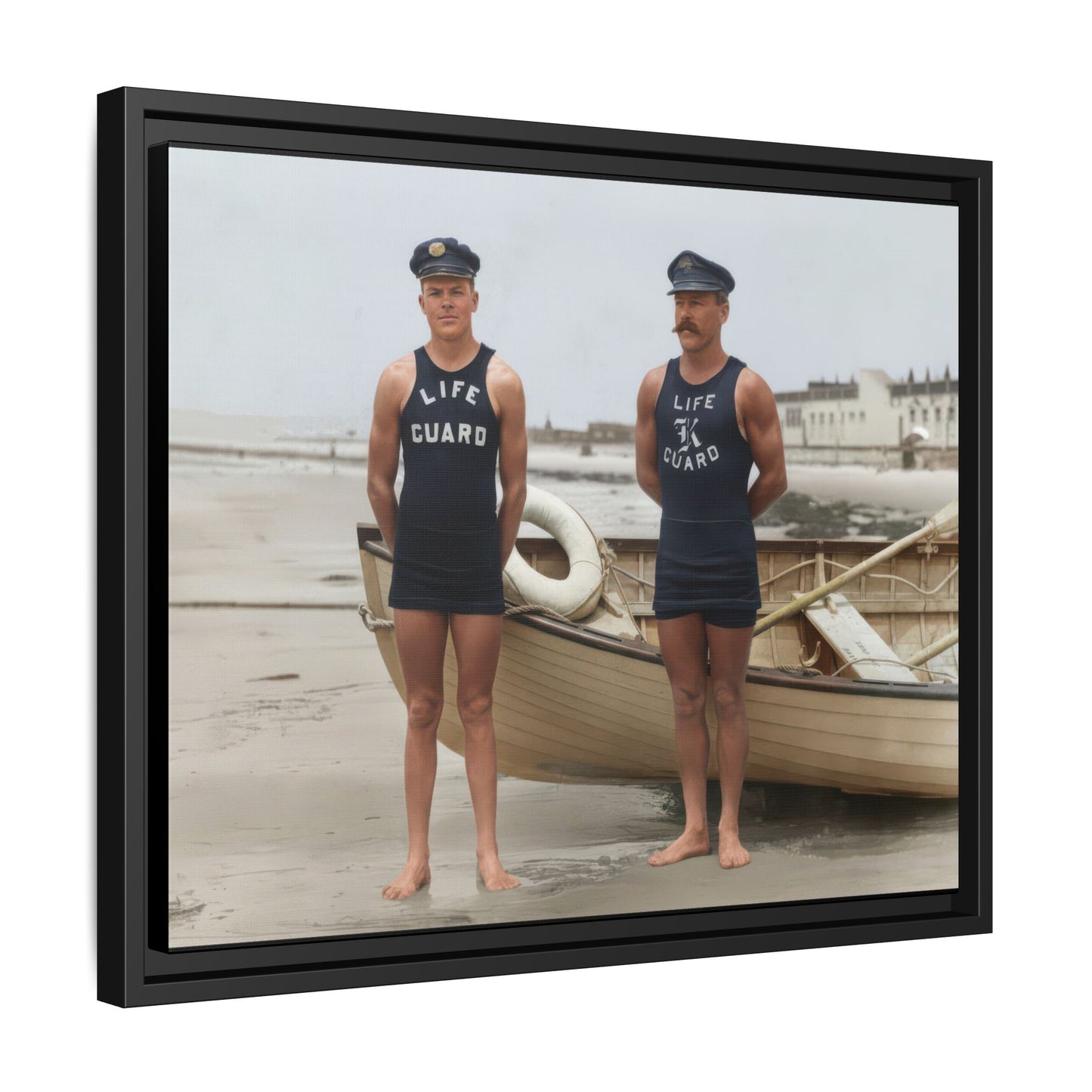 nager 016 | Framed Vintage Photo - Matte Canvas