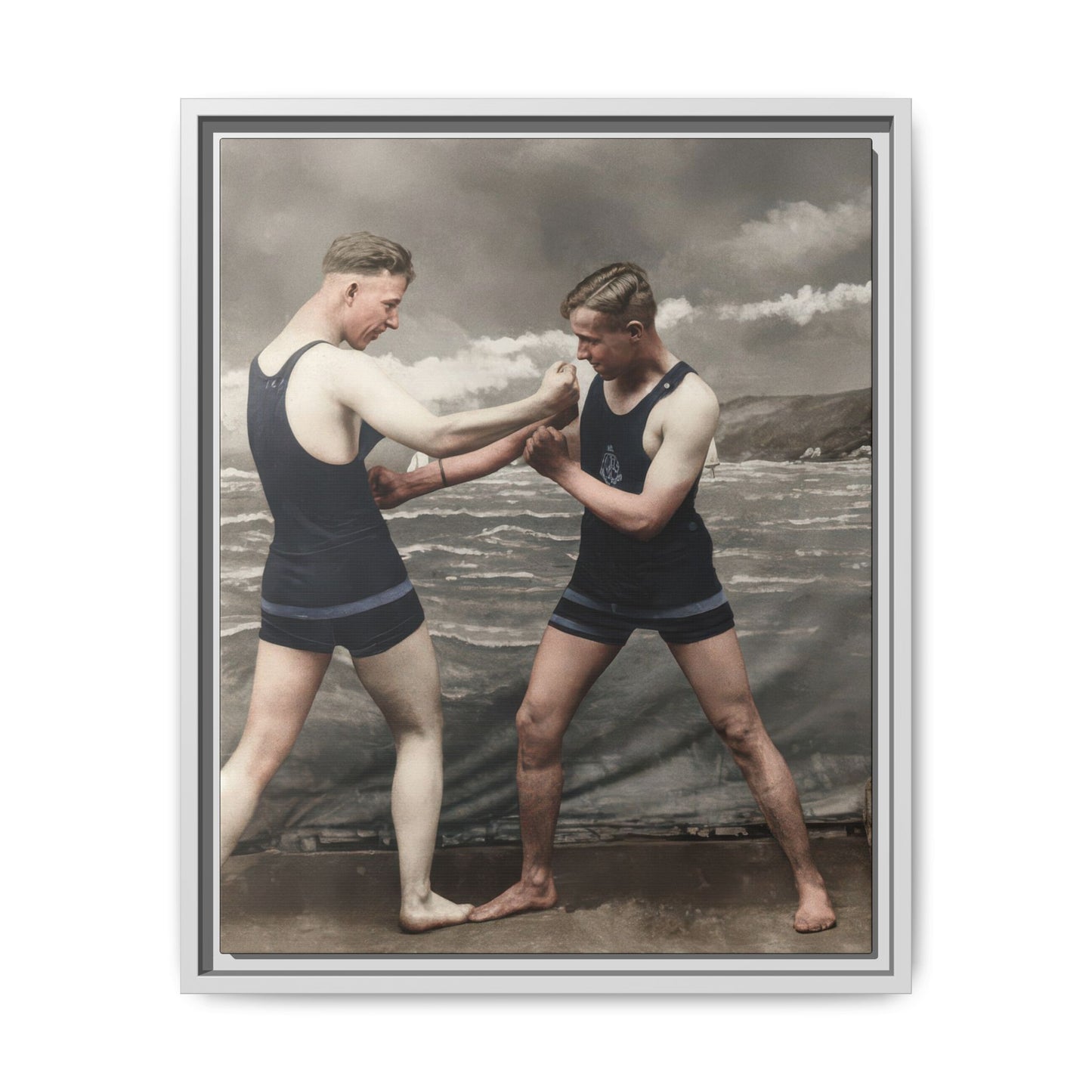 nager 048 | Framed Vintage Photo - Matte Canvas