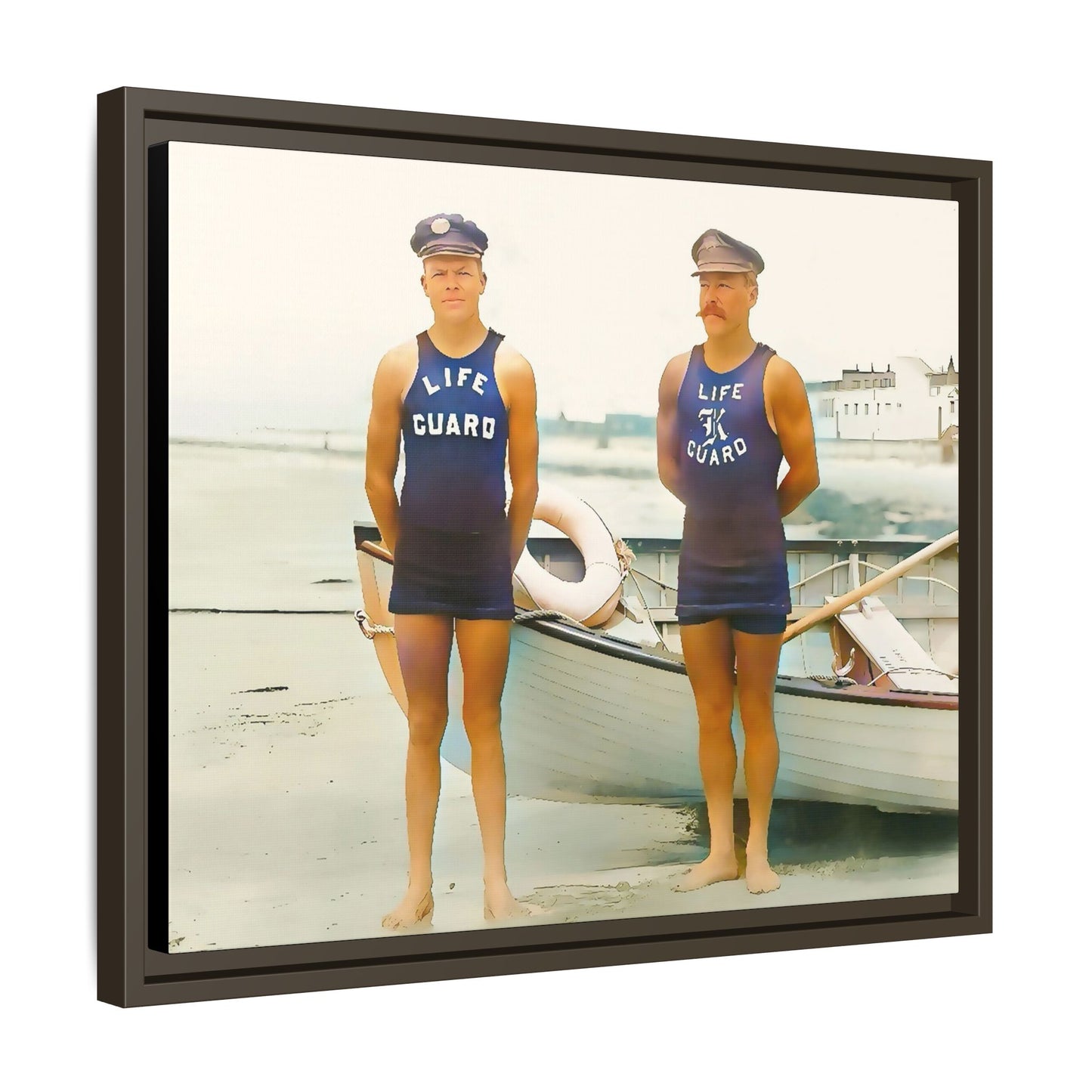 nager 016 | Framed Vintage Photo - Matte Canvas