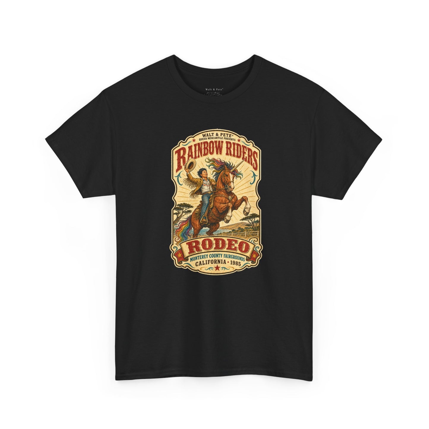 Copy of Rainbow Riders Rodeo Arizona 1972 Pride T-Shirt | Queer Cowgirl Tee