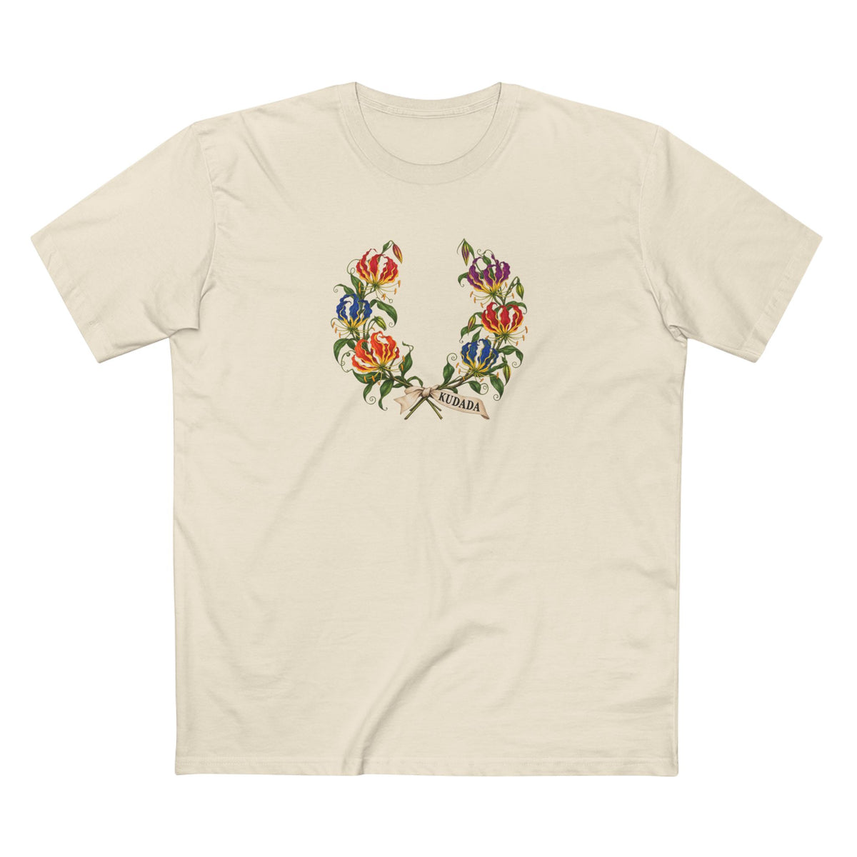 Zimbabwean Flame Lily Kudada Pride T-Shirt | Shona Laurel Wreath Tee