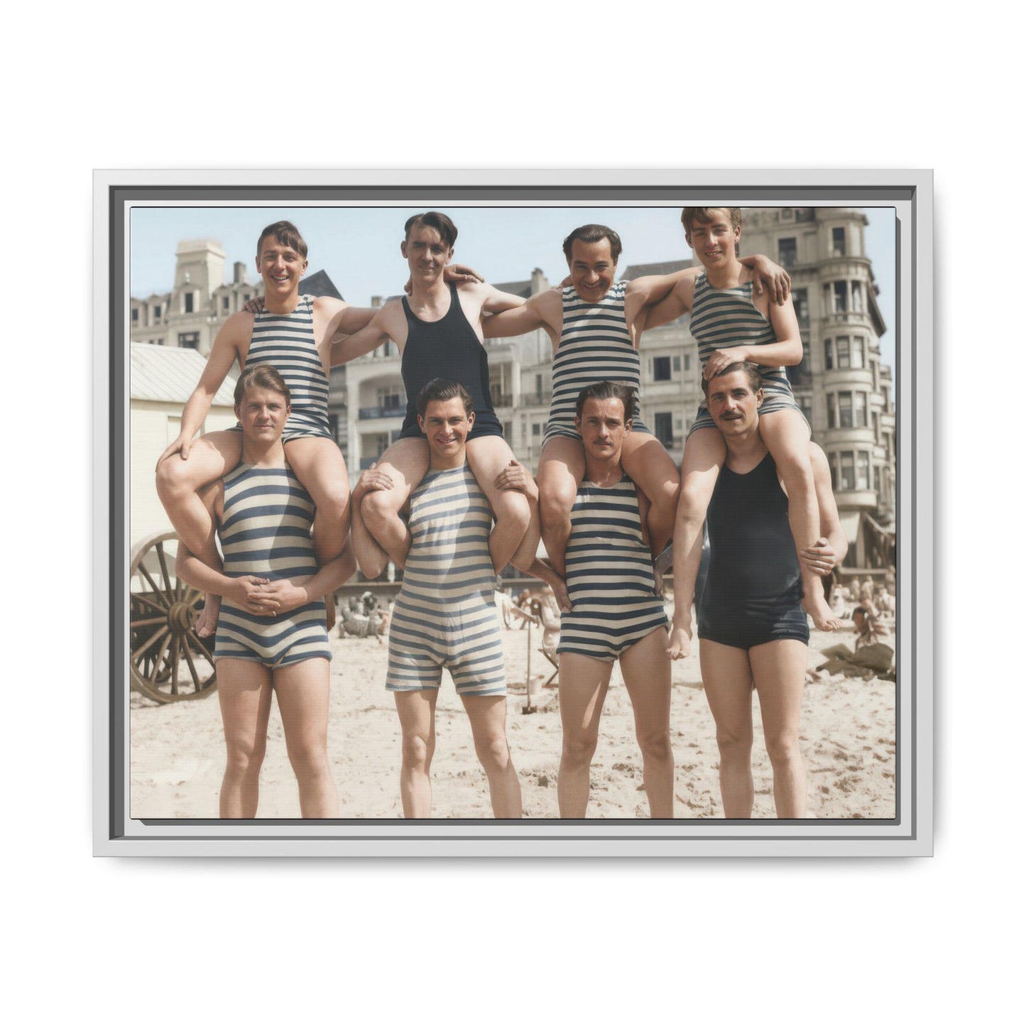 nager 021 | Framed Vintage Photo - Matte Canvas