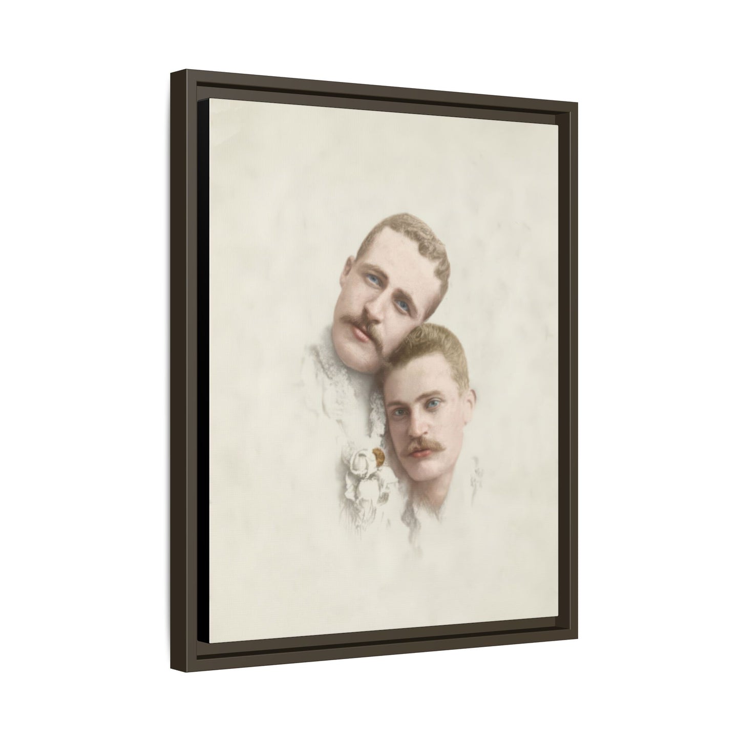 paire 081 | Framed Vintage Photo - Matte Canvas