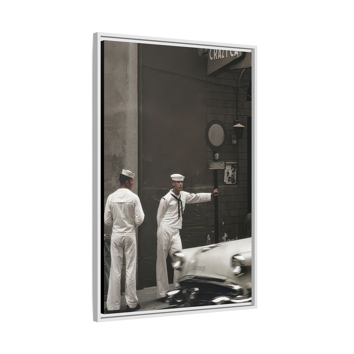 paire 151 | Framed Vintage Photo - Matte Canvas