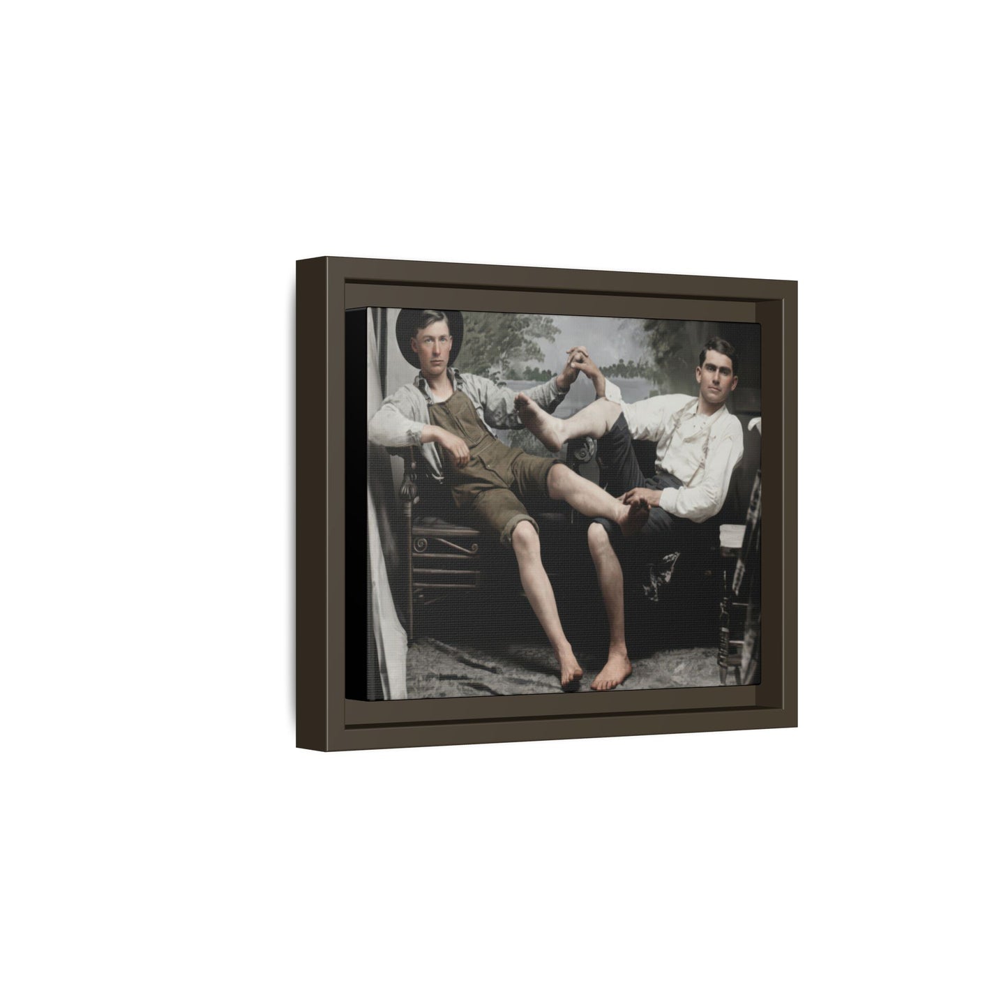 paire 118 | Framed Vintage Photo - Matte Canvas