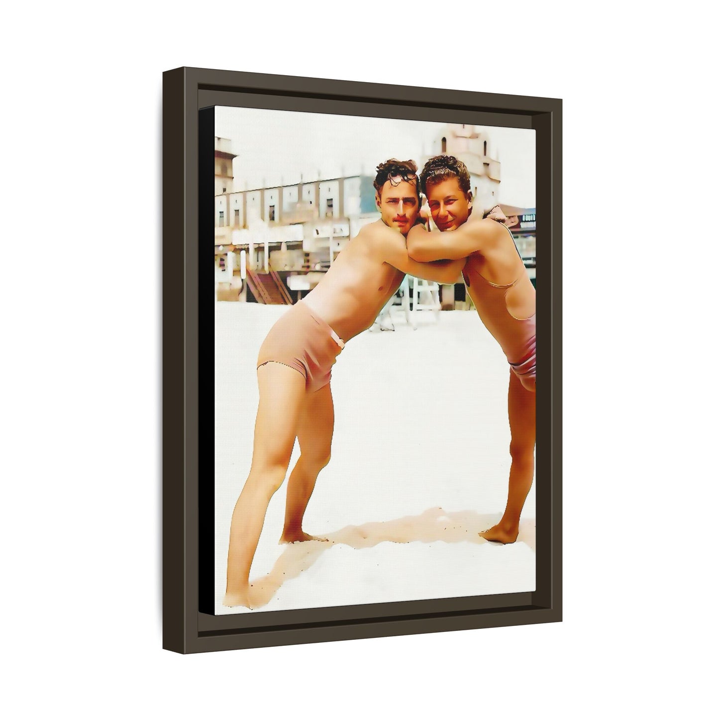 nager 014 | Framed Vintage Photo - Matte Canvas