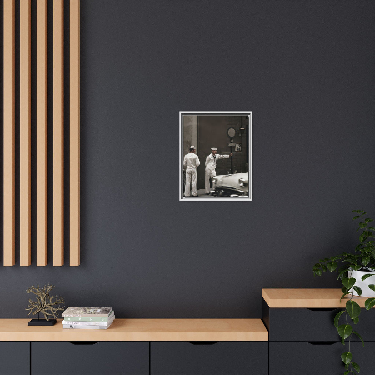paire 151 | Framed Vintage Photo - Matte Canvas