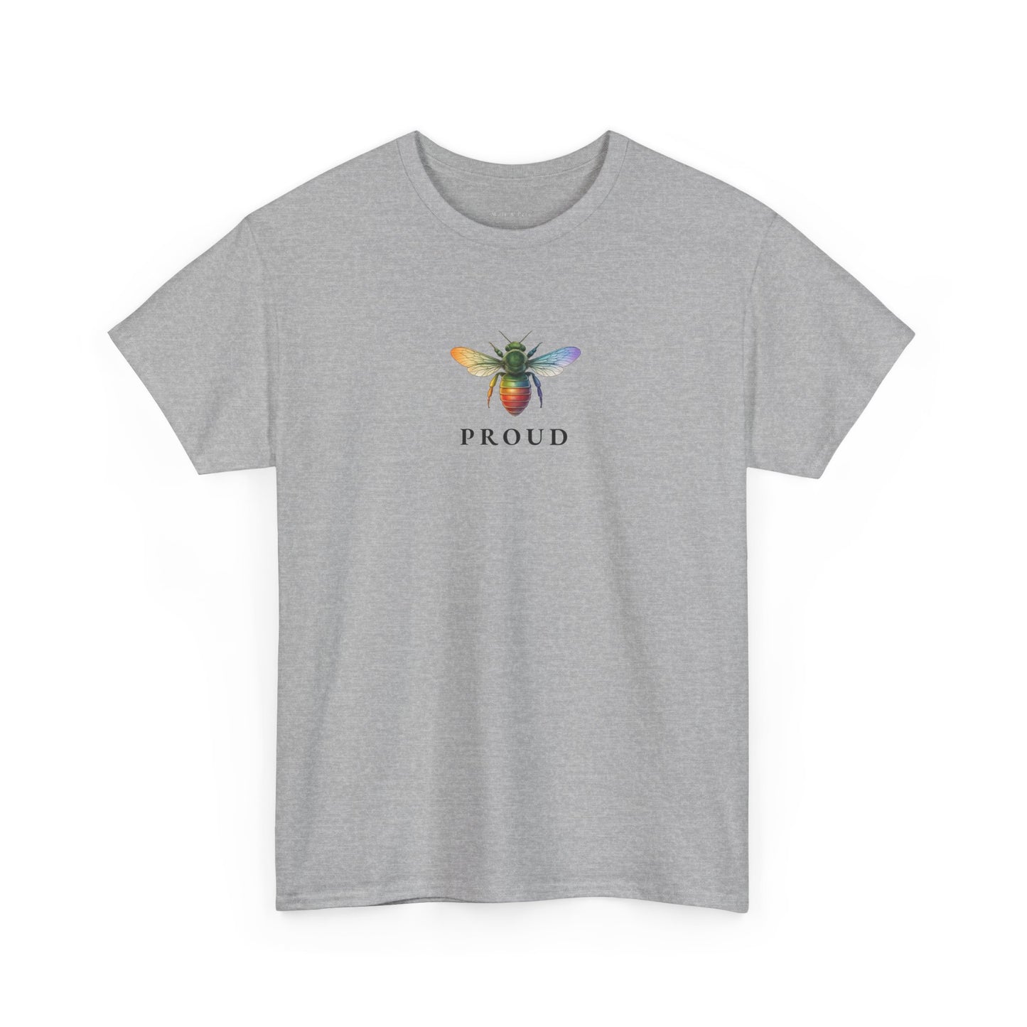 elegant pride bee PROUD shirt minimal design 