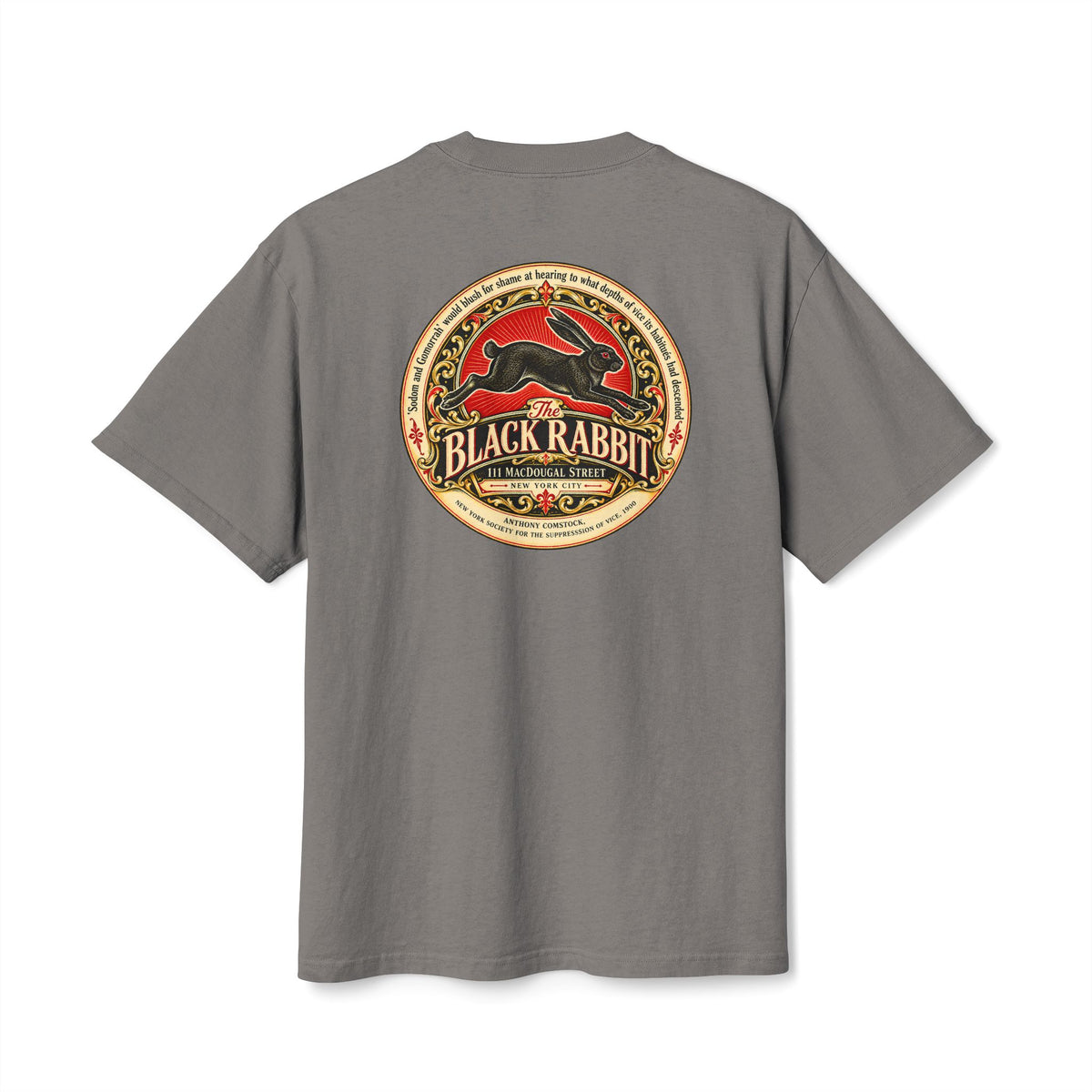 The Black Rabbit 1890s | Historic NYC Gay Bar Heritage T-Shirt